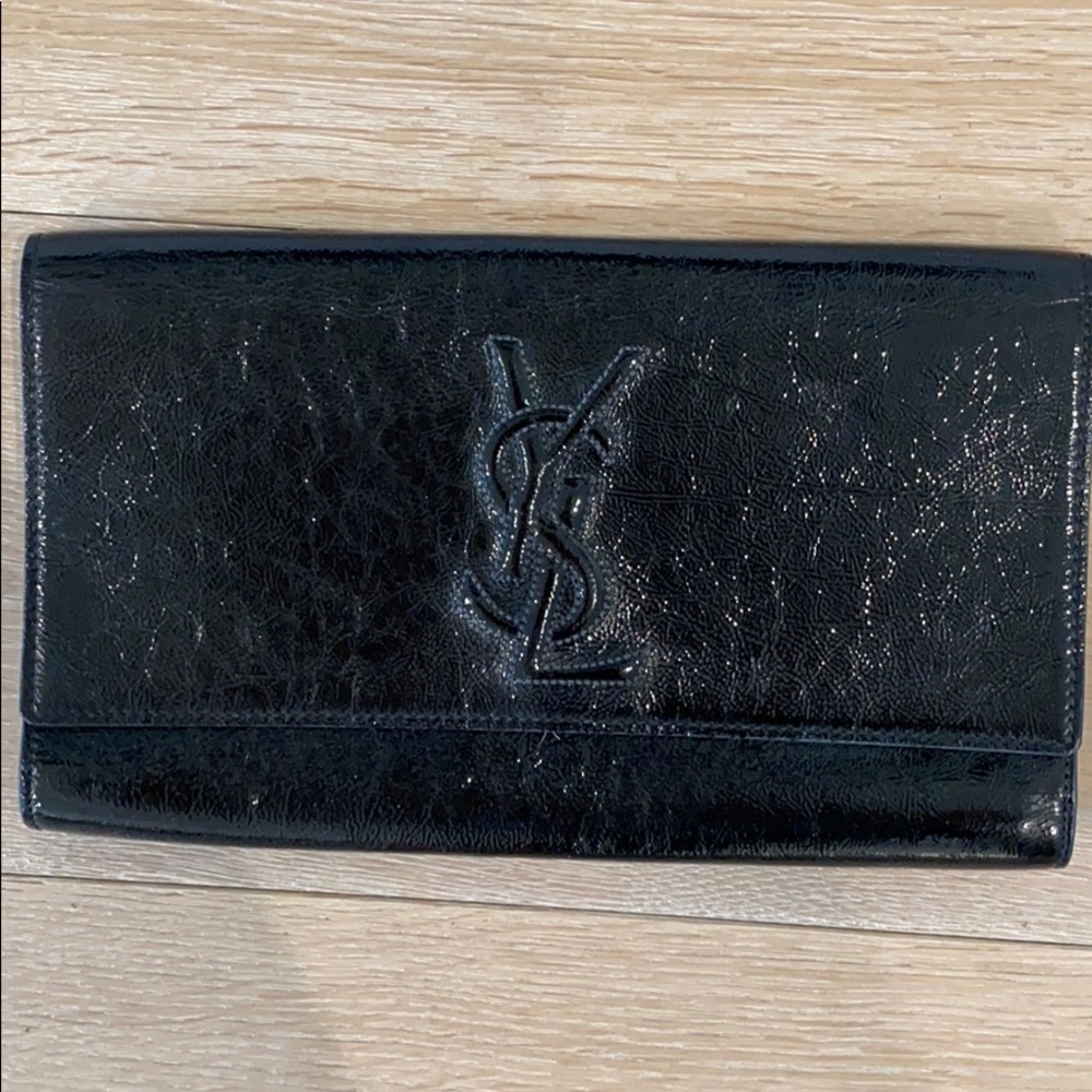 Saint Laurent Black clutch, Belle De Jour